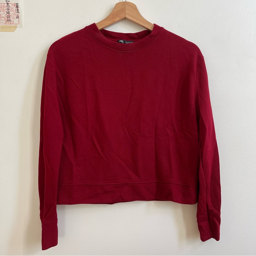 Zara Red Sweater